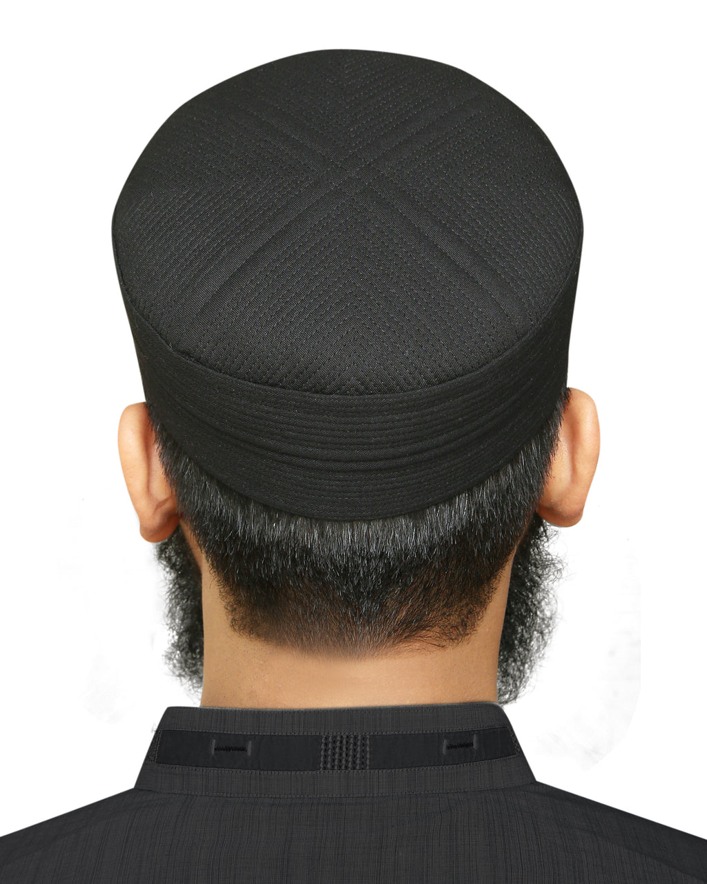 Bin Fiaz Premium Stitched Ajmal Kufi Hat – Breathable Namaz Topi