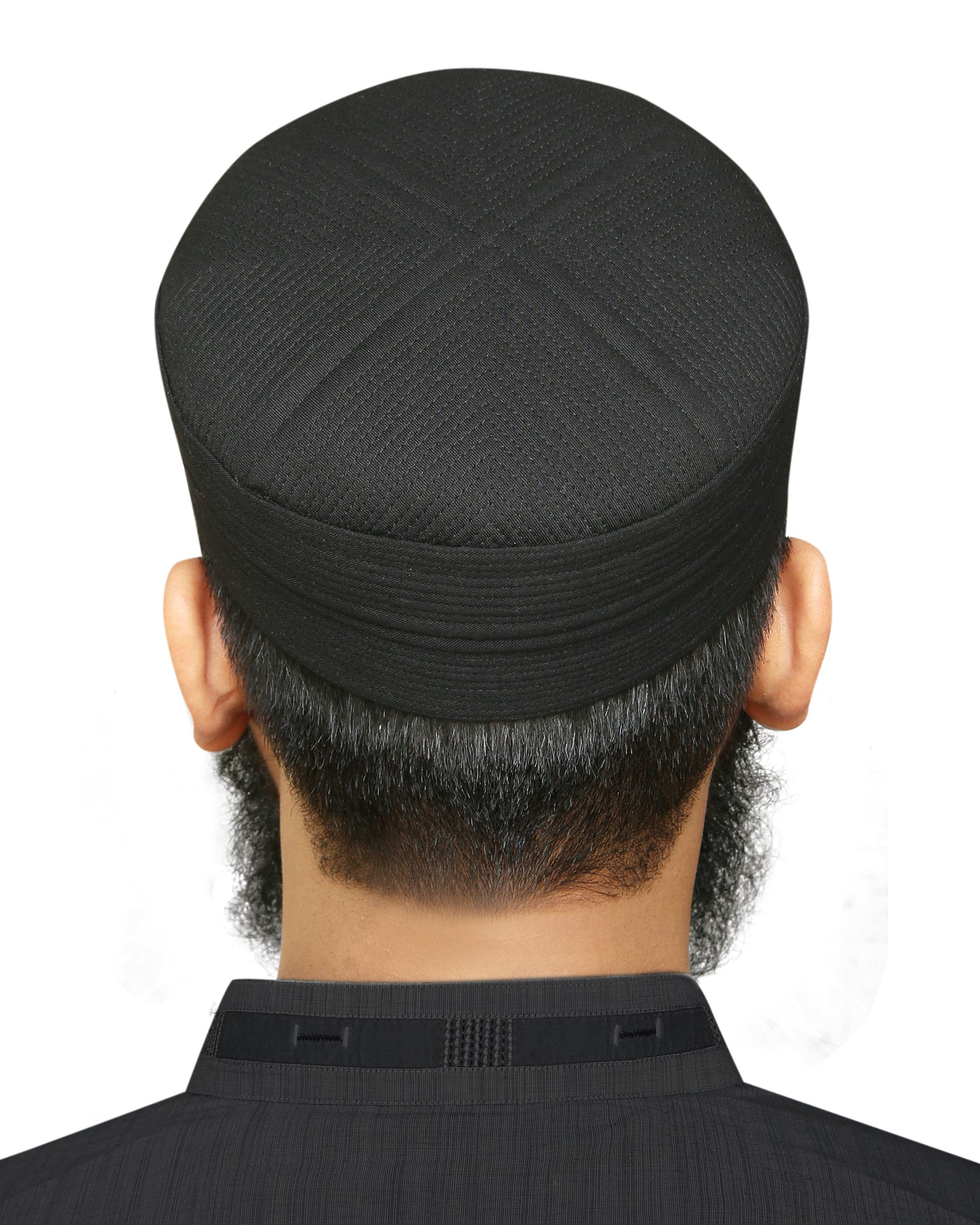 Bin Fiaz Premium Stitched Ajmal Kufi Hat – Breathable Namaz Topi