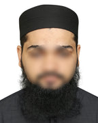 Bin Fiaz Premium Stitched Ajmal Kufi Hat – Breathable Namaz Topi