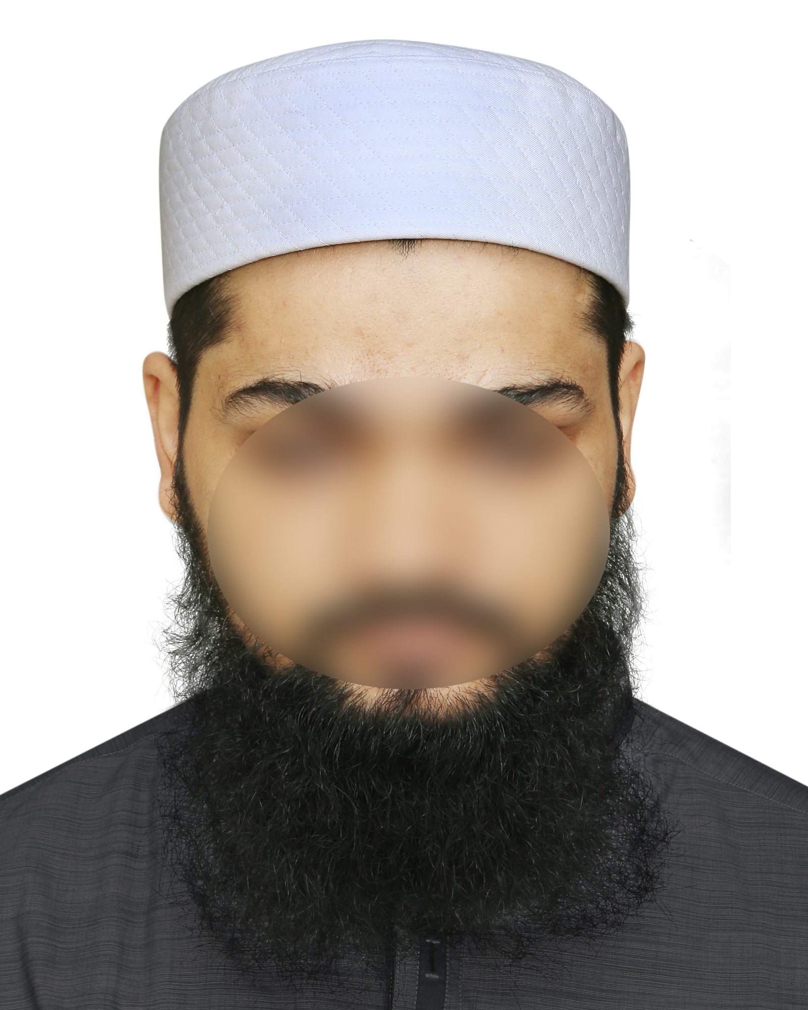 Bin Fiaz Isbagh Premium Structured Kufi Hat - Royal Muslim Men’s Prayer Cap