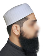 Bin Fiaz Isbagh Premium Structured Kufi Hat - Royal Muslim Men’s Prayer Cap
