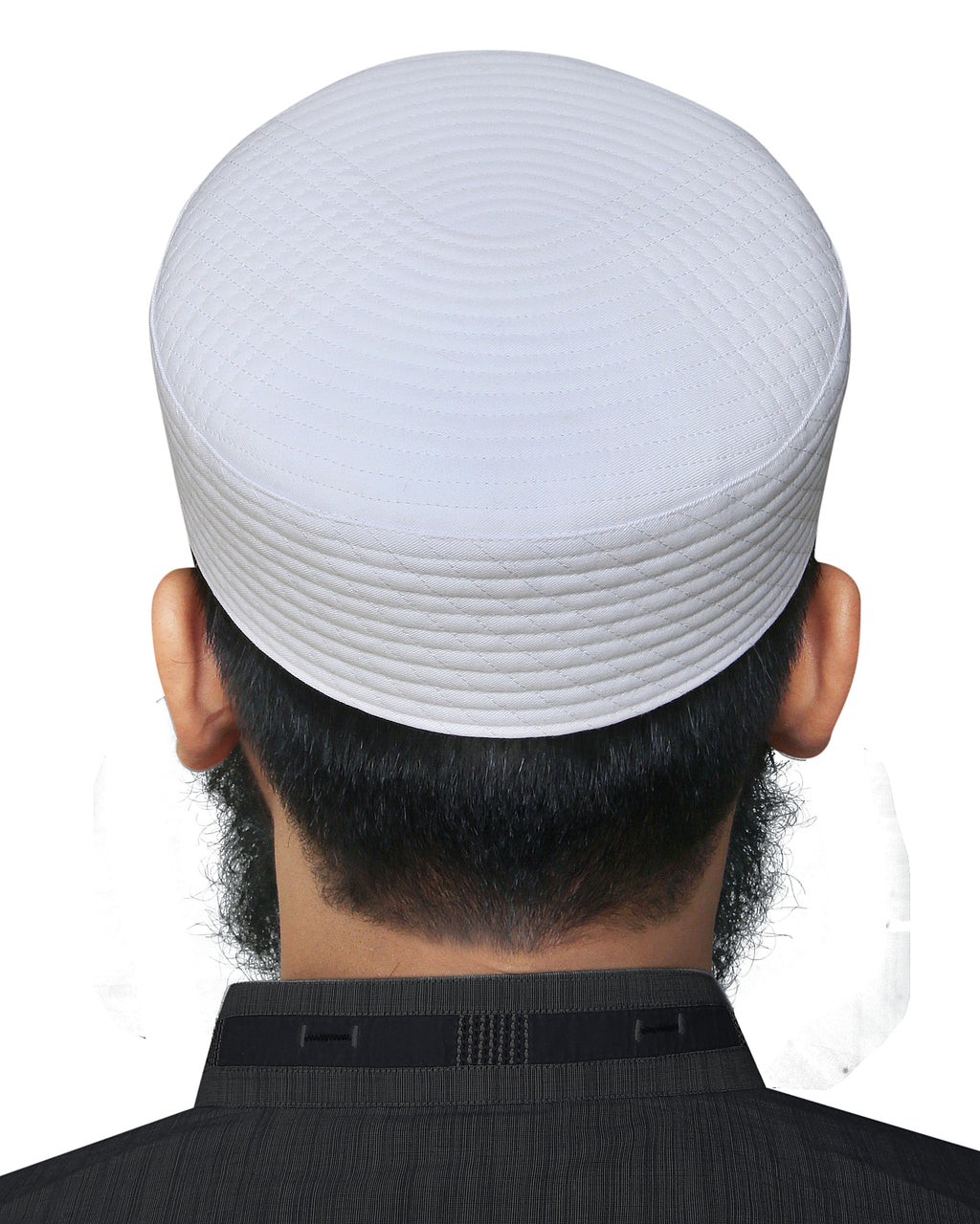 Bin Fiaz Isbagh Premium Structured Kufi Hat - Royal Muslim Men’s Prayer Cap