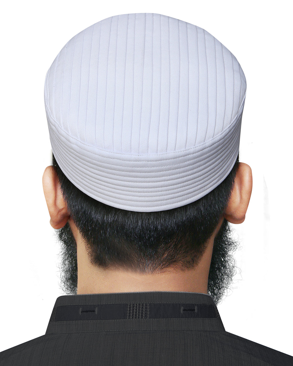 Bin Fiaz Ghalib Premium Structured Kufi Hat | Sovereign Muslim Men’s Prayer Cap