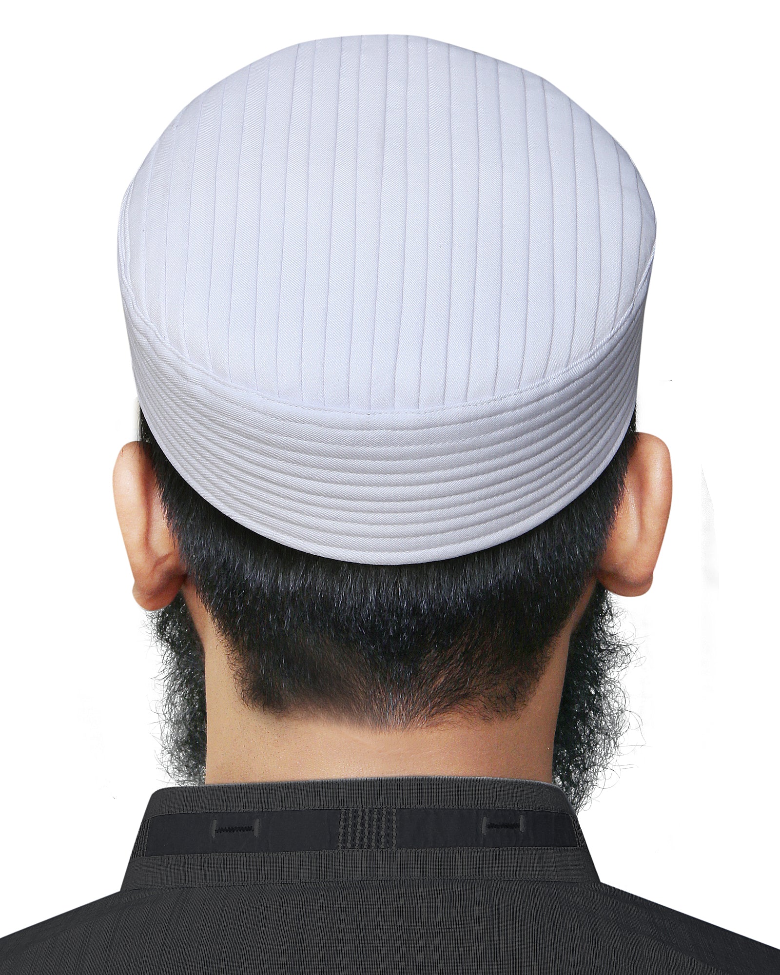 Bin Fiaz Ghalib Premium Structured Kufi Hat | Sovereign Muslim Men’s Prayer Cap