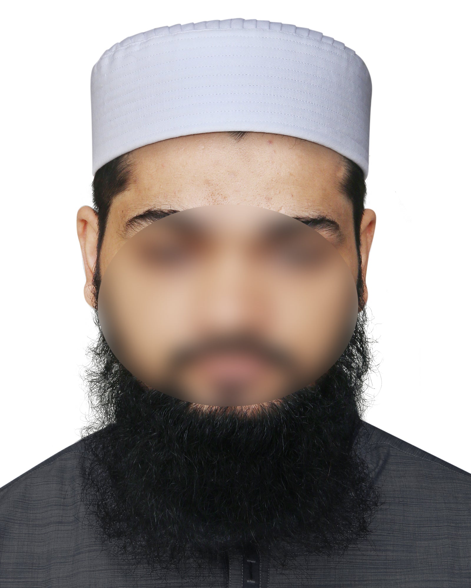 Bin Fiaz Ghalib Premium Structured Kufi Hat | Sovereign Muslim Men’s Prayer Cap