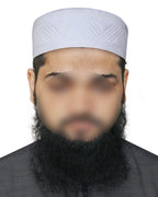 Bin Fiaz Jameel Premium Structured Kufi Hat - Royal Muslim Men’s Prayer Cap