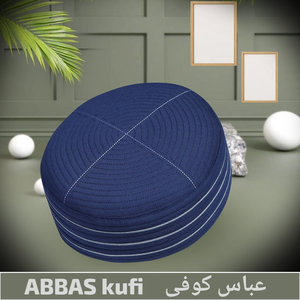 Bin Fiaz Abbas Men's Kufi Cap | Premium Islamic Namaz Topi