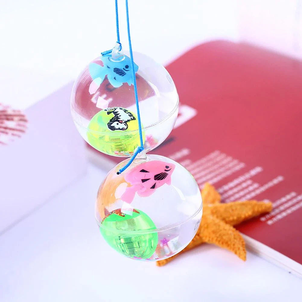 (pack of 6)Glowing Ball Toy - Super Led Water Ball Size 65mm - Glowing Elastic Ball Kids Toy Gift