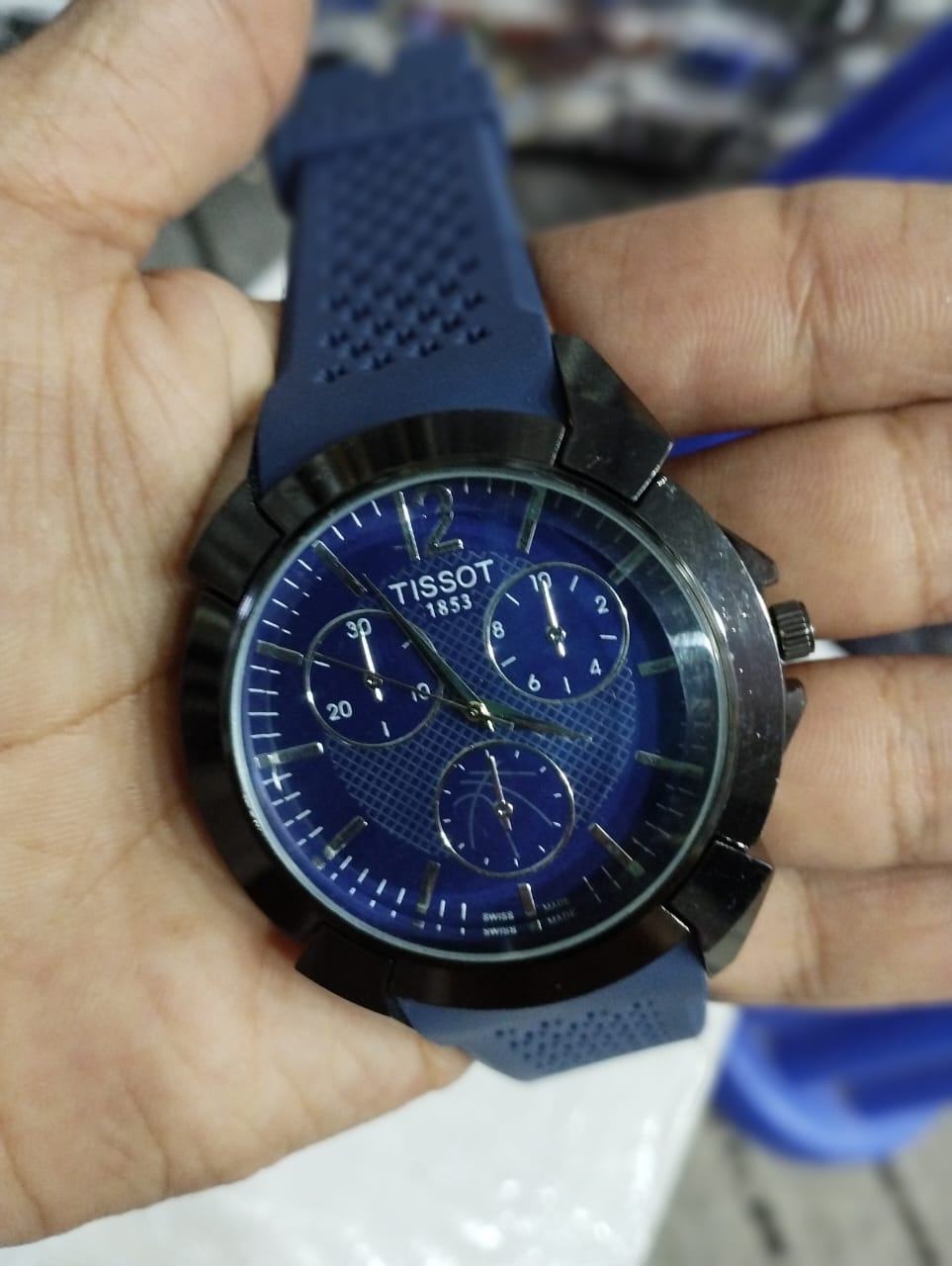 Pepsi Rubber Strap Gents Watch With Normal Box (random color)