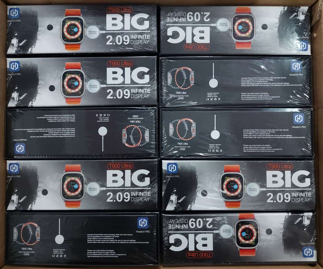 T900 Ultra Smart Watch - 2.09 Infinite Display - 49MM Dial Size - Built-in Games - Bluetooth Calling(random color).