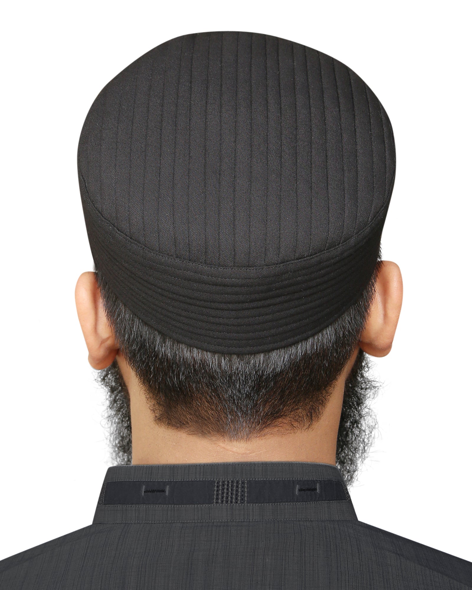 Bin Fiaz Ghalib Premium Structured Kufi Hat | Sovereign Muslim Men’s Prayer Cap
