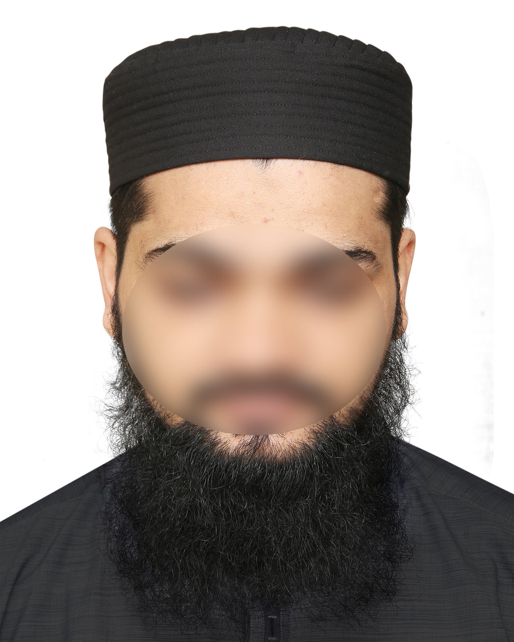 Bin Fiaz Ghalib Premium Structured Kufi Hat | Sovereign Muslim Men’s Prayer Cap
