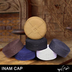 Bin Fiaz Inaam Premium Structured Kufi Hat - Royal Muslim Men’s Prayer Cap