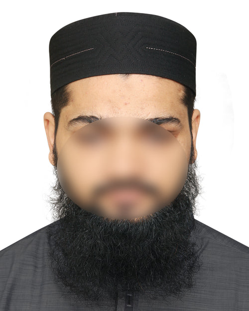 Bin Fiaz Anas Premium Kufi Hat For Men - Namaz Topi