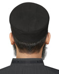 Bin Fiaz Jameel Premium Structured Kufi Hat - Royal Muslim Men’s Prayer Cap