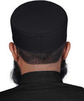 Muslim Sirya Shaam Premium Structured Kufi Hat - Traditional Islamic Prayer Cap for Men