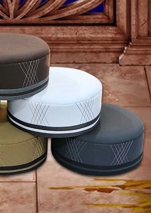 Muslim Nusrat Premium Structured Kufi Hat - Premium Comfort & Authentic Design Prayer Cap for Men