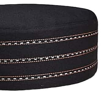 Muslim Talib Prayer Kufi Hat For Mens-Elegant Islamic Cap For Special Occasions