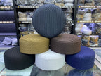 Rawhaan Premium Classic Kufi Hat - Elegant New Style Handcrafted Prayer Cap for Men