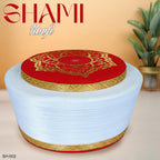 Men’s Premium Shami Cap SH-002 - Traditional Embroidered Islamic Prayer Kufi Hat for Men
