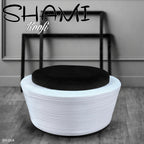 Men’s Premium Shami Cap SH-004 - Traditional Islamic Imamah Style Turkish Kufi Hat for Men