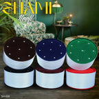 Men’s Premium Shami Cap SH-006 - Turkish Style Muslim Imamah Kufi Hat for Prayer