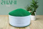 Men’s Premium Shami Cap SH-007 - Traditional Islamic Imamah Style Turkish Kufi Hat for Men
