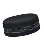Muslim Katib Prayer Kufi Hat For Mens-Traditional Islamic Cap