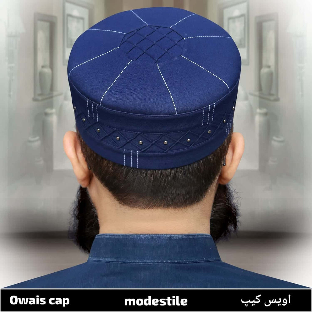 Bin Fiaz Owais Premium Structured Kufi Hat - Superior Comfort and a Stylish Look