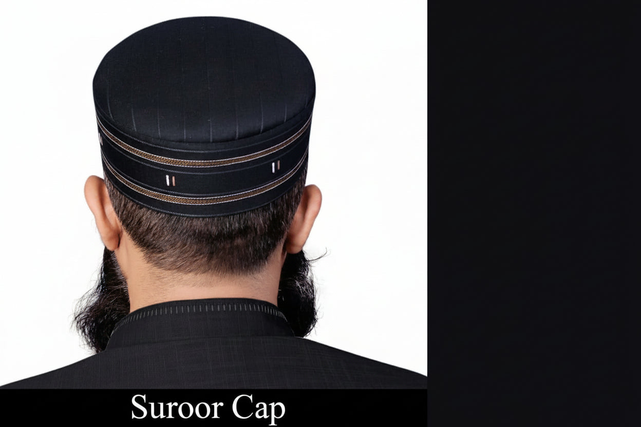 Muslim Suroor Prayer Kufi Hat For Mens-Comfortable Namaz Headwear