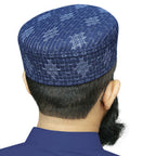 Muslim Jassaar Premium Structured Kufi Hat - Traditional Islamic Prayer Cap for Men