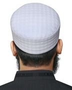 Bin Fiaz Nawaz Premium Structured Kufi Hat - Royal Muslim Men’s Prayer Cap