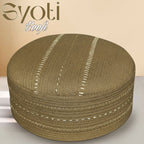 Muslim Syoti Premium Structured Kufi Hat - Peaceful Comfort & Elegant Prayer Cap for Men
