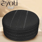 Muslim Syoti Premium Structured Kufi Hat - Peaceful Comfort & Elegant Prayer Cap for Men