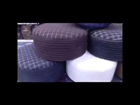 Muslim Shehzada Premium Royal Structured Kufi Hat - Majestic Islamic Prayer Cap for Men