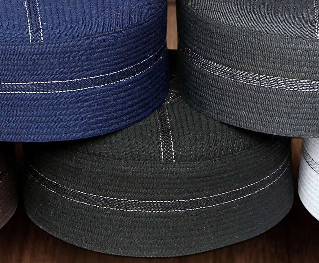 Muslim Shujaat Premium Structured Kufi Hat - Bold Comfort & Elegant Prayer Cap for Men
