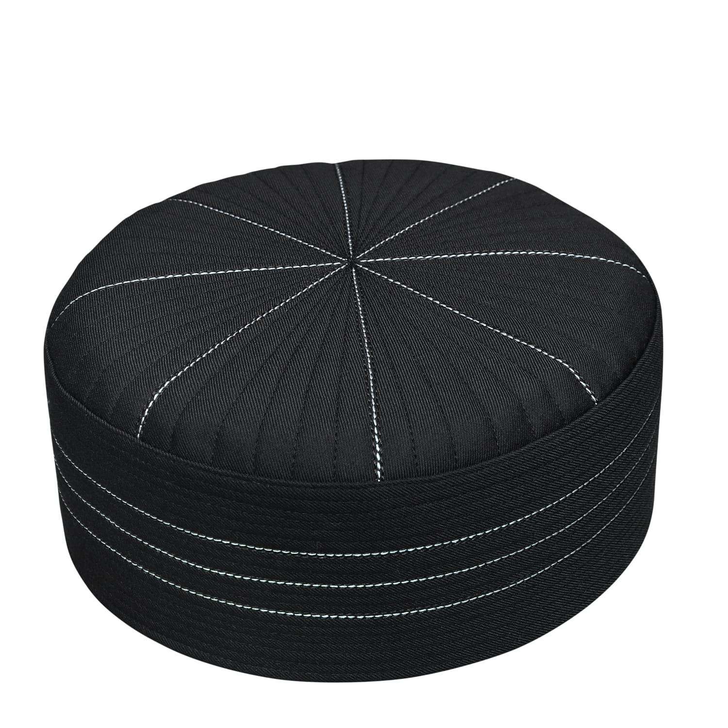 Bin Fiaz Urwa Premium Structured Kufi Hat - Royal Muslim Men’s Prayer Cap
