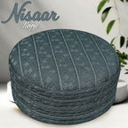 Bin Fiaz Nisaar Premium Embroidered Kufi Hat - Stylish Islamic Prayer Cap for Men