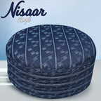 Bin Fiaz Nisaar Premium Embroidered Kufi Hat - Stylish Islamic Prayer Cap for Men