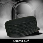 Bin Fiaz Osama Premium Structured Kufi Hat - Islamic Traditional Headwear for Men