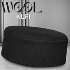 Bin Fiaz Jamal Premium Wool Kufi Hat - Warm Winter Islamic Cap & Traditional Headwear for Men