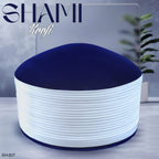 Men’s Premium Shami Cap SH-007 - Traditional Islamic Imamah Style Turkish Kufi Hat for Men