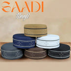 Muslim Saadi Premium Prayer Kufi Hat for Men -  & Traditional Namaz Topi