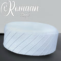 Muslim Romaan Premium Prayer Kufi Hat for Men - High Quality Islamic Cap for Salah & Elegant Namaz Topi