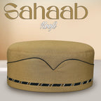 Muslim Sahaab Premium Breathable Prayer Kufi Hat - Luxury Lightweight Muslim Cap for Everyday Wear & Namaz