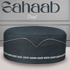 Muslim Sahaab Premium Breathable Prayer Kufi Hat - Luxury Lightweight Muslim Cap for Everyday Wear & Namaz