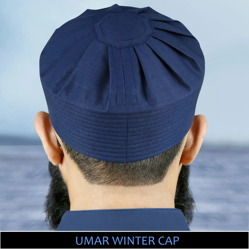 Muslim Umar Winter Prayer Kufi Hat For Mens – Premium Quality Muslim Caps