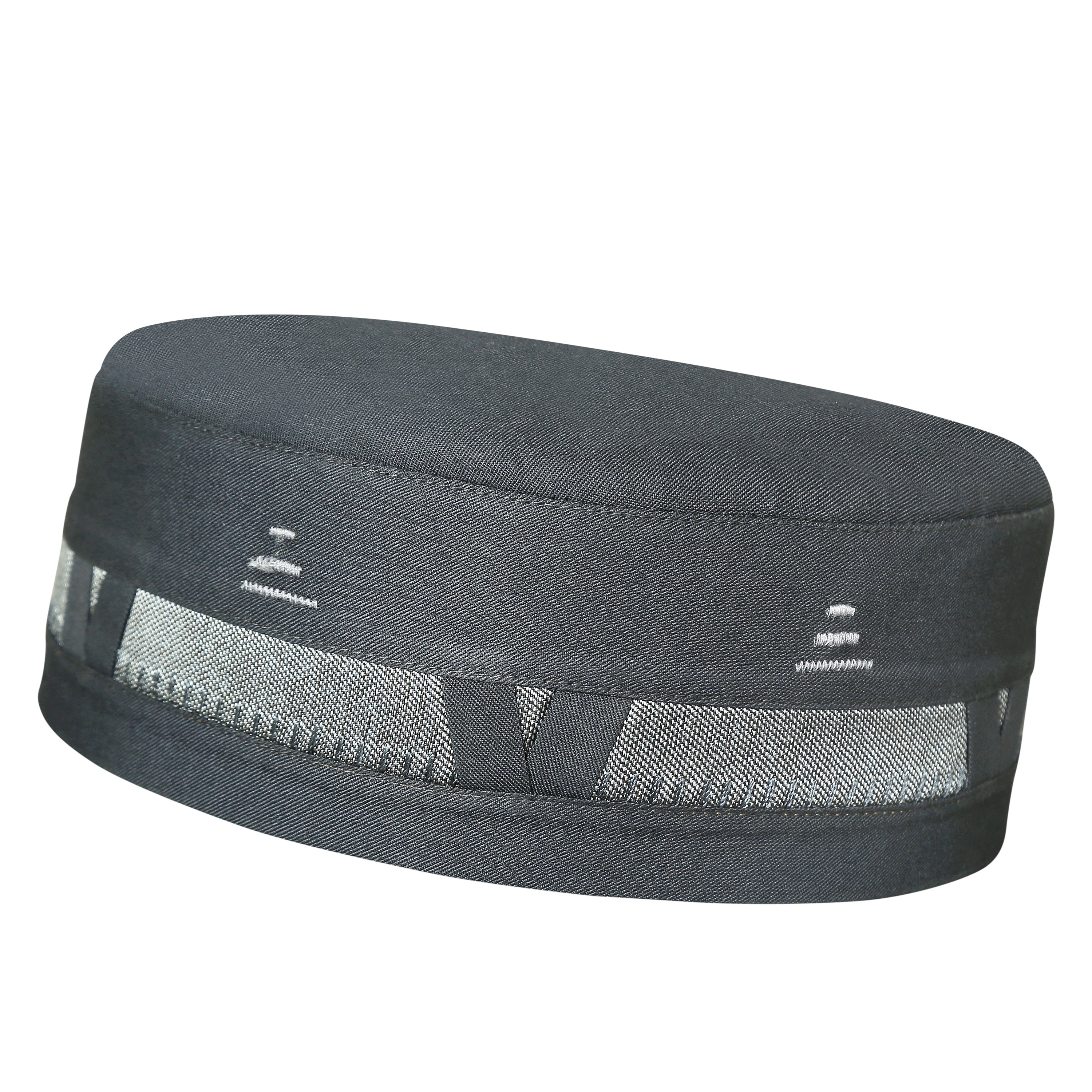 Bin Fiaz Al-Qaws Stitched Kufi – Premium Namaz Topi – Premium Islamic Prayer Cap - Premium Stitched Kufi Hat