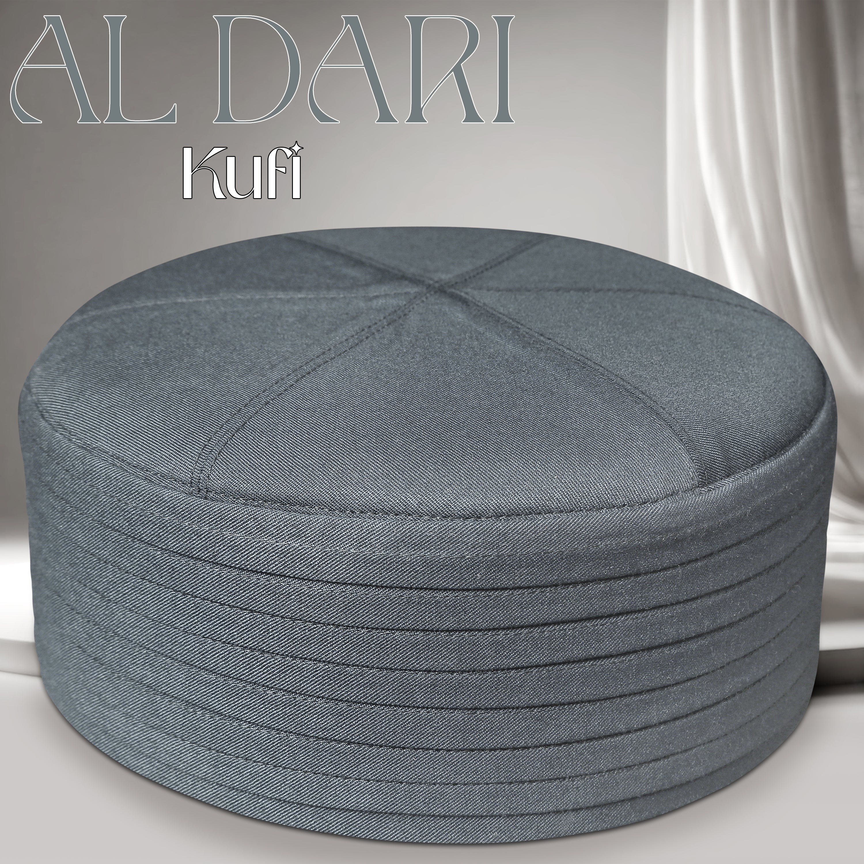 Bin Fiaz Al-Dari Premium Kufi Hat - Cotton Blend Kufi