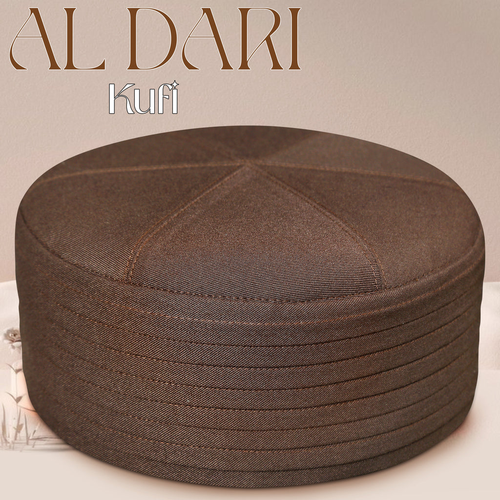 Bin Fiaz Al-Dari Premium Kufi Hat - Cotton Blend Kufi